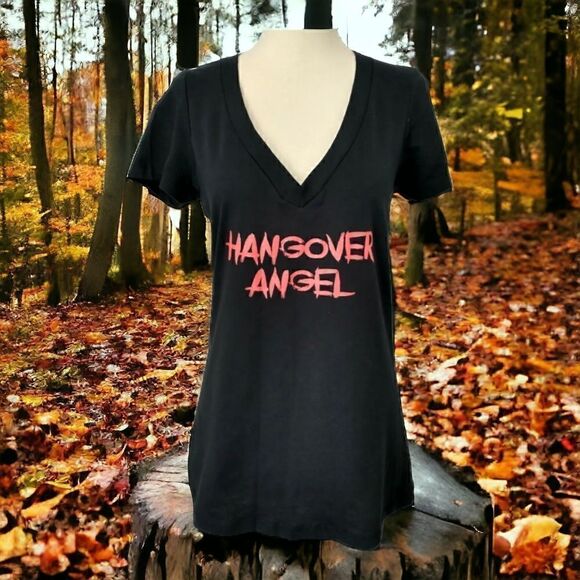 Bloody Mary T Shirt Lord Darnleys Top Pullover Popover Medium V Neck Goth Grunge - Picture 16 of 16